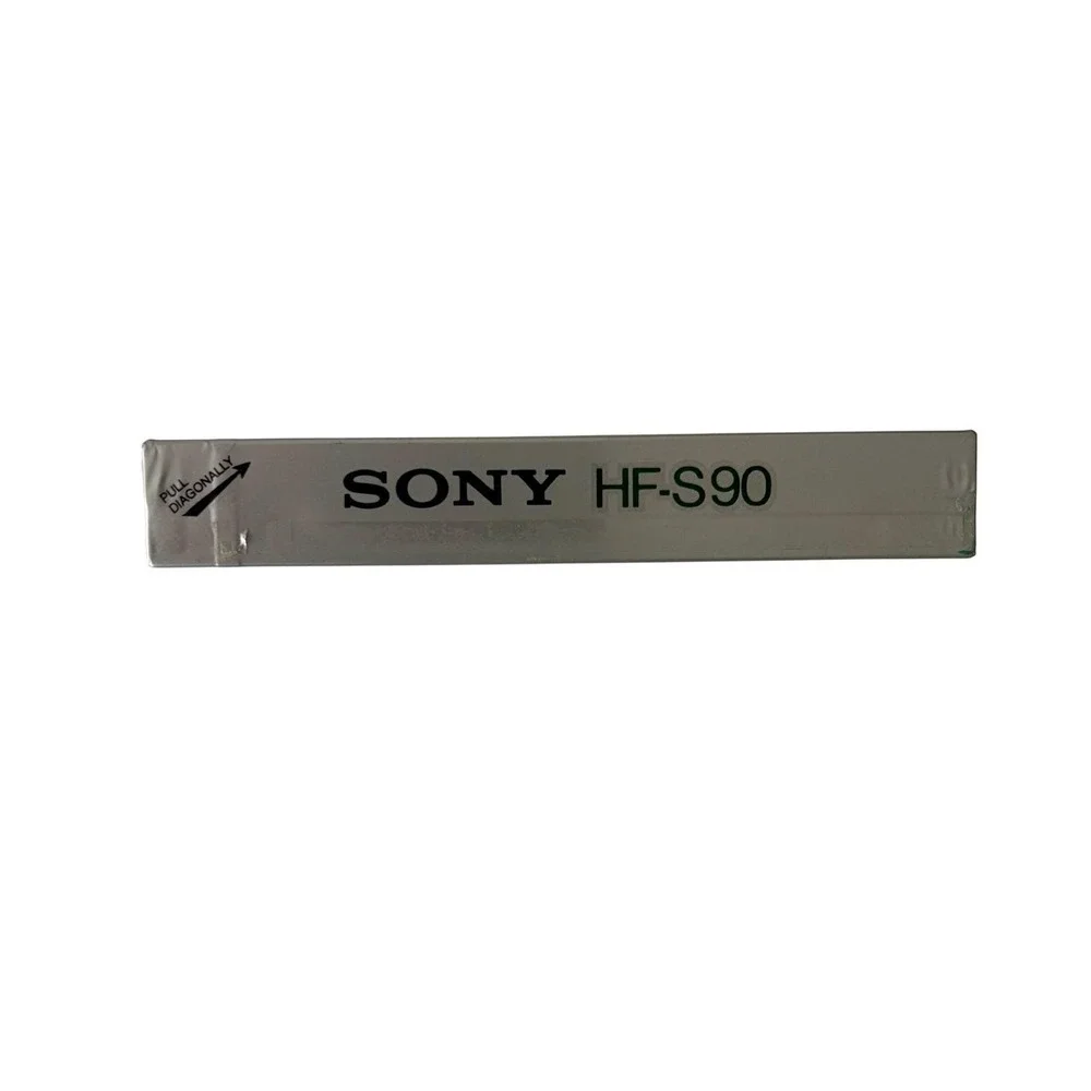 Sony HF-S90 High Fidelity Music Blank Cassette Tape Type I Normal 90 Min Sealed